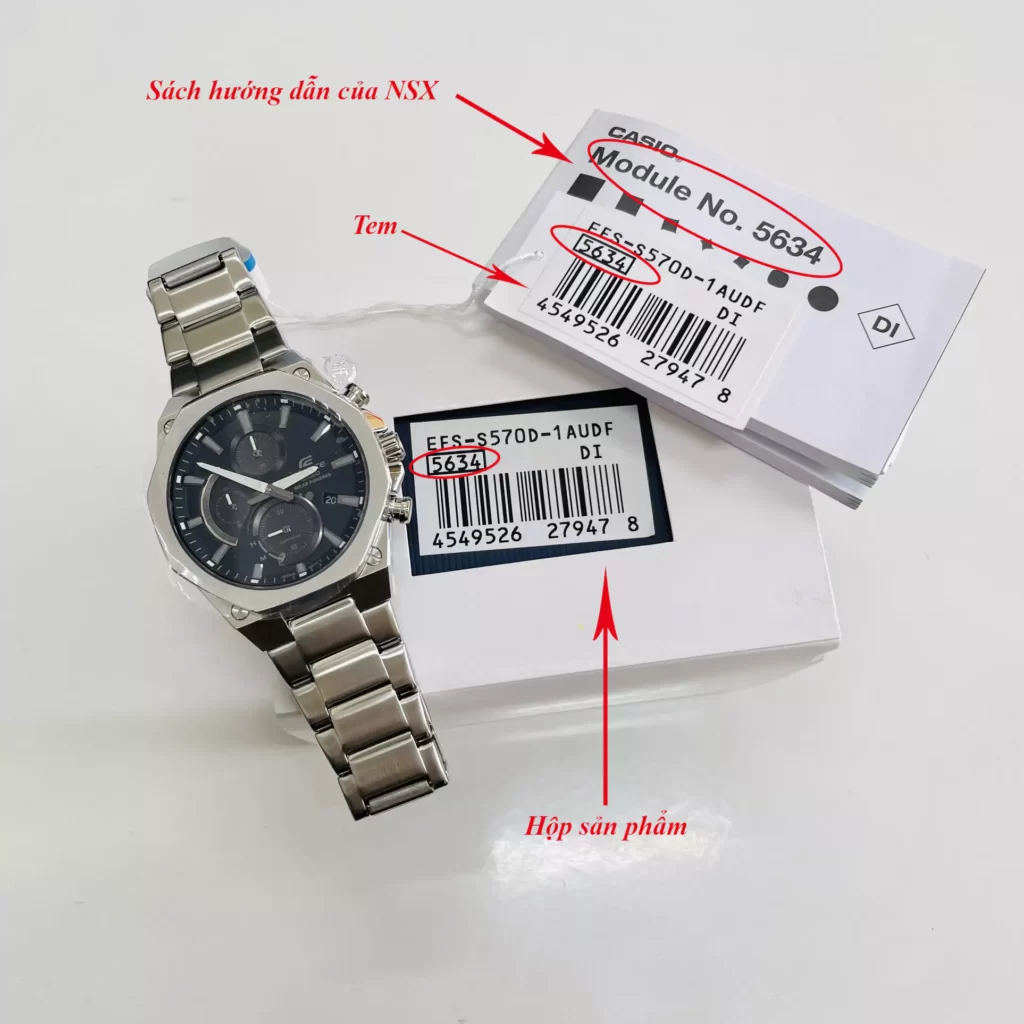 Hướng dẫn những Cách Test đồng Hồ Casio Thật, Chính Hãng 100% 5 123