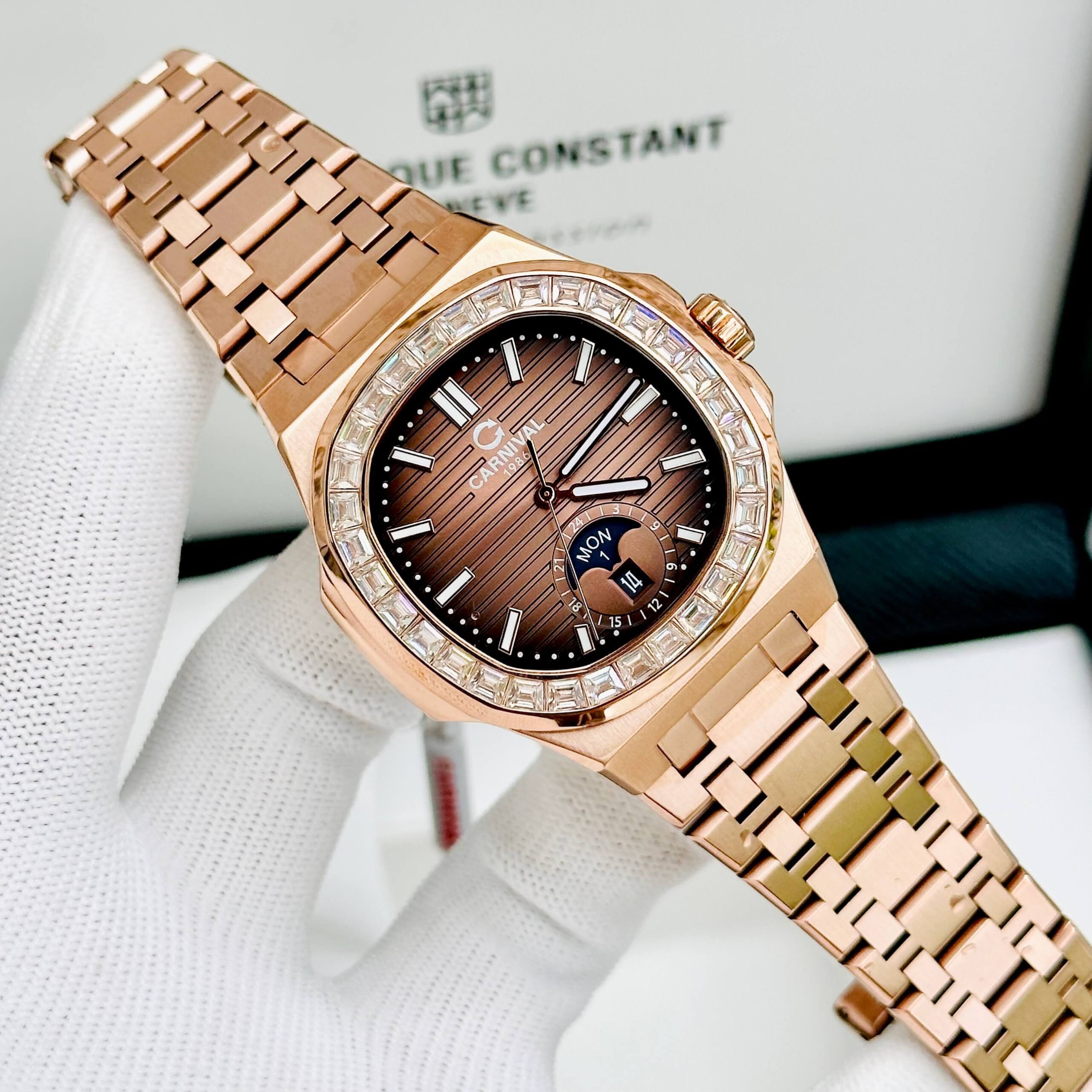 CARNIVAL 8110G-VH-KL-N AUTOMATIC - KÍNH SAPPHIRE 3 carnival-8110g