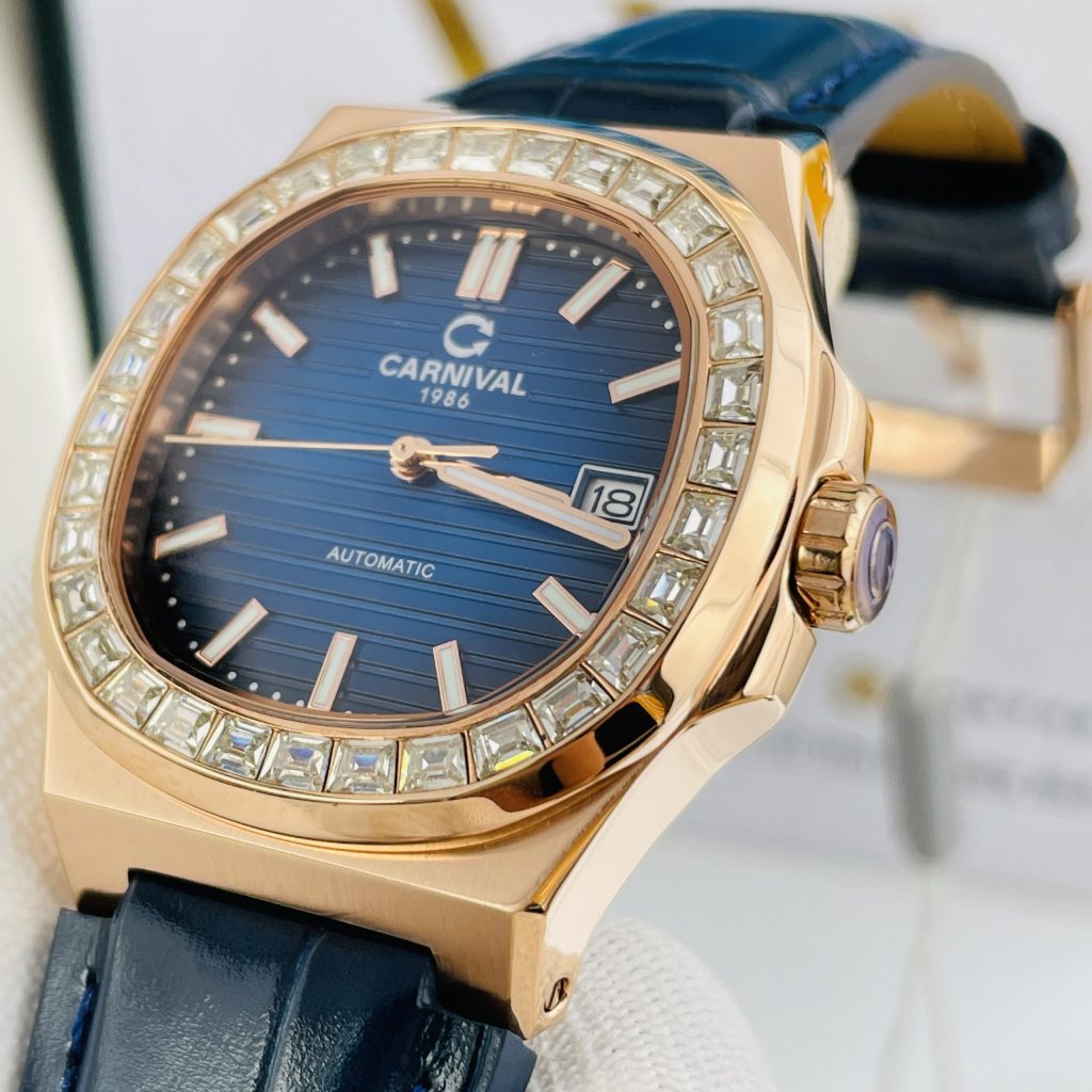 CARNIVAL 8108G-VH-D-X AUTOMATIC - KÍNH SAPPHIRE 10 carnival 8108g vh d d automatic kinh sapphire 38