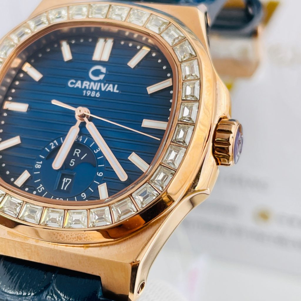 CARNIVAL 8110G-VH-D-X AUTOMATIC - KÍNH SAPPHIRE 16 carnival 8108g vh d d automatic kinh sapphire 8