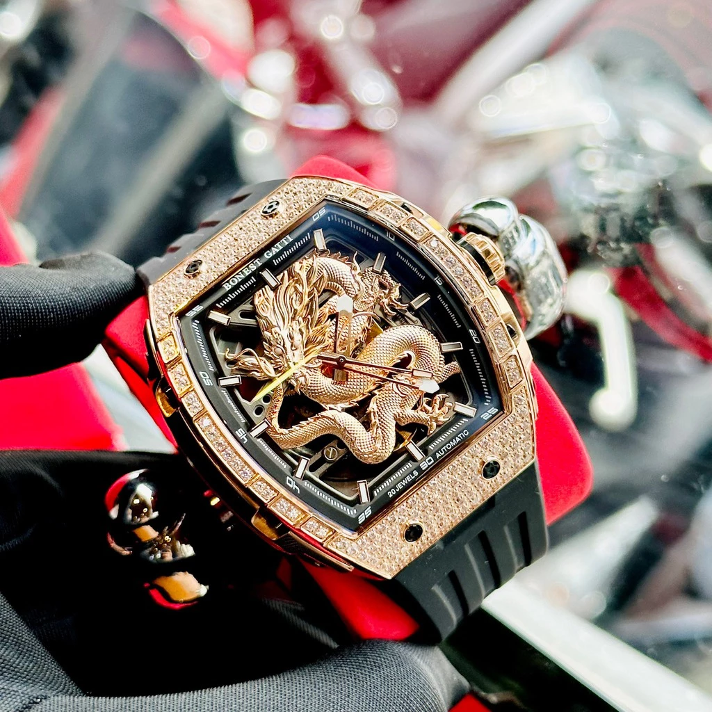 Bonest Gatti Dragon BG5605-A2 - Automatic - Nam 5 Bonest Gatti Dragon BG5605-A2 chính hãng