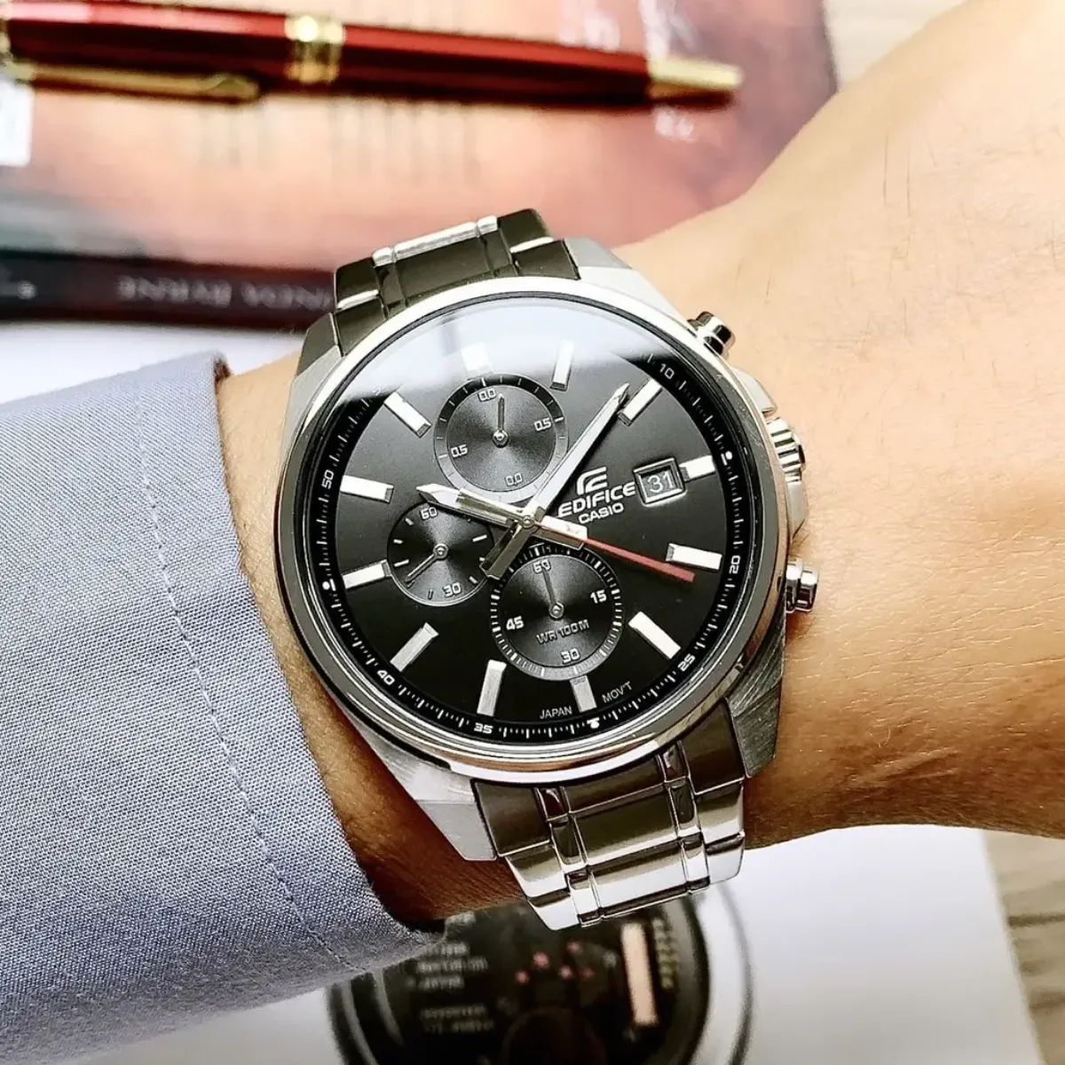 EDIFICE EFV-610D-1A 16 Đồng hồ nam CASIO EDIFICE EFV-610D-1A