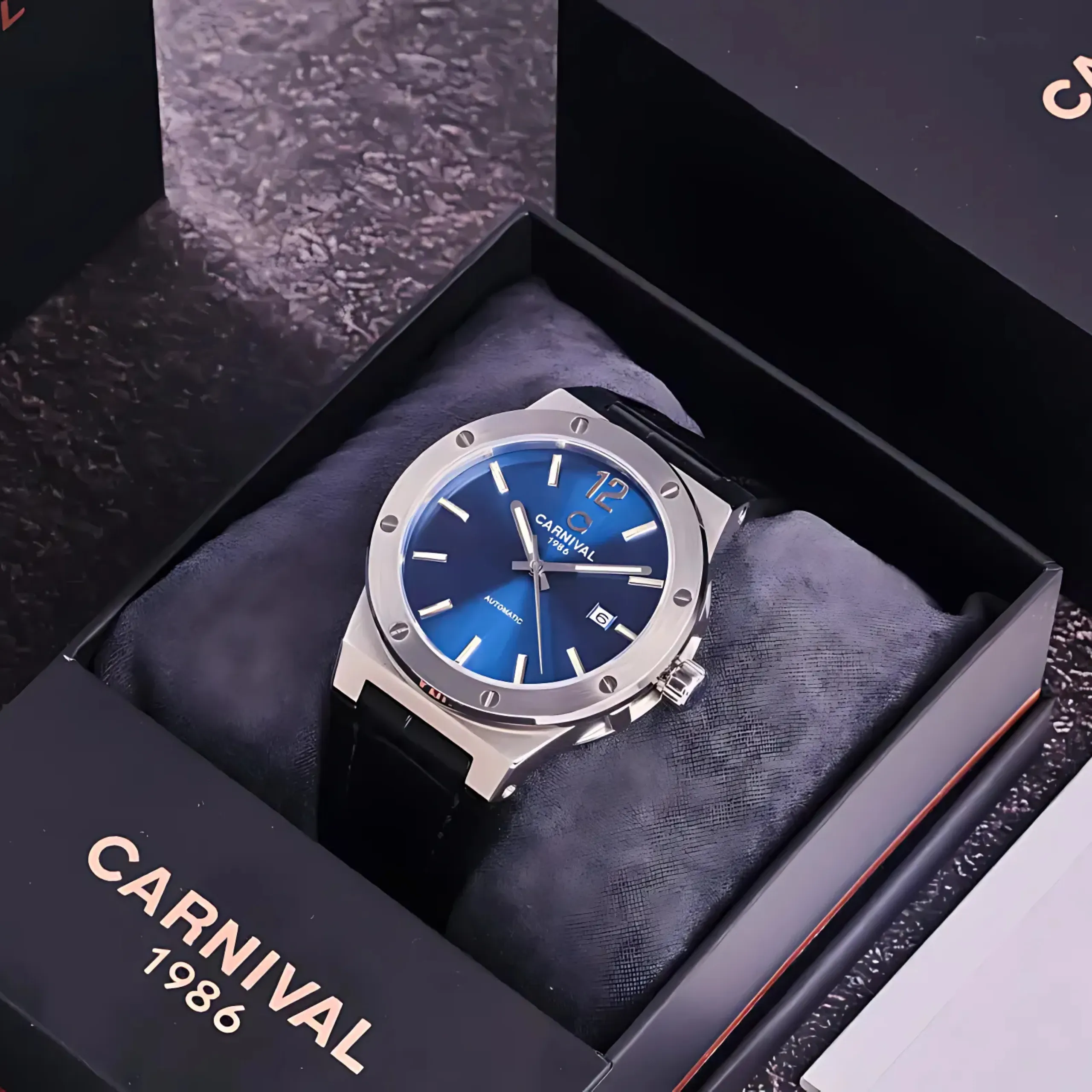 Đồng Hồ Nam Carnival 8122G-VT-DD-X