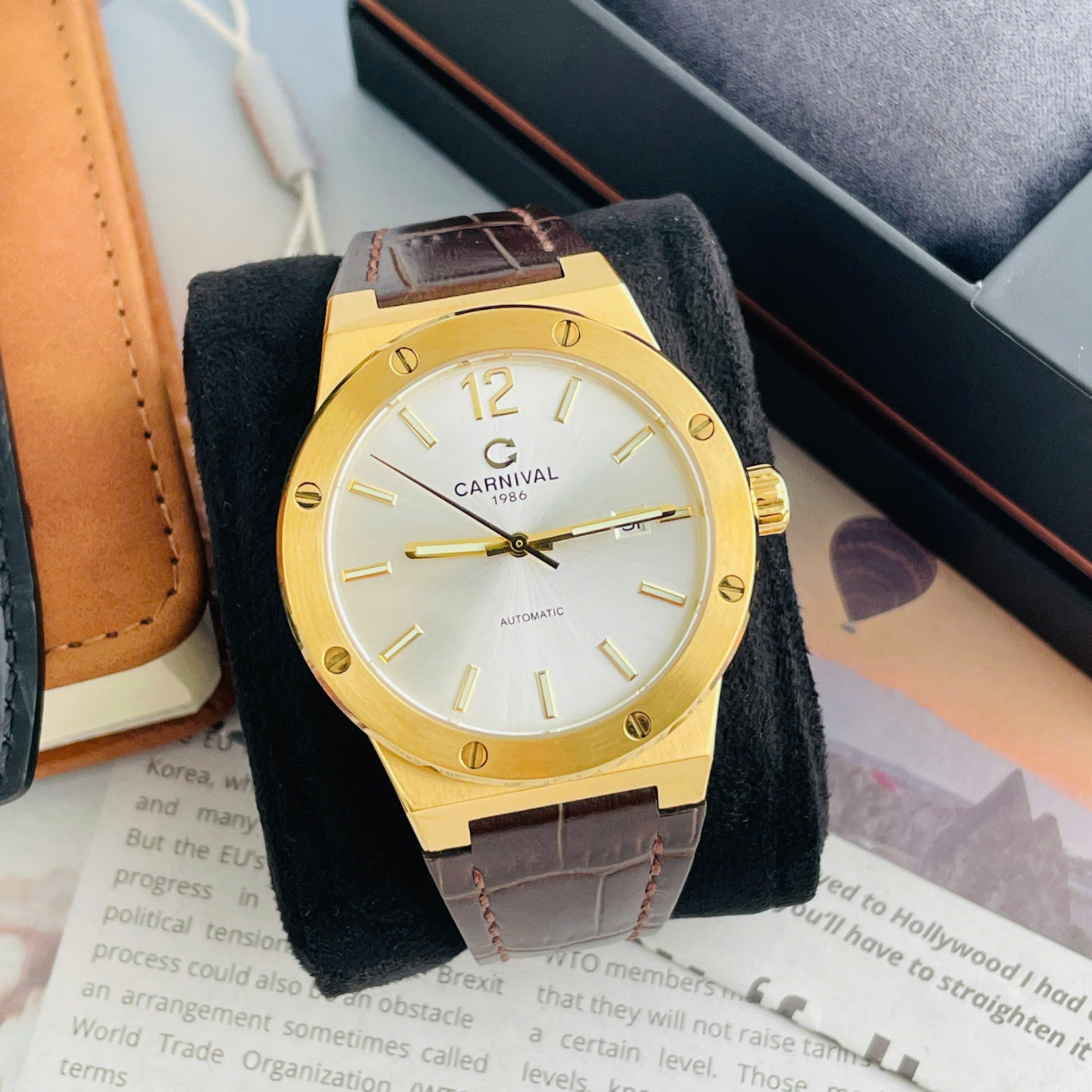 CARNIVAL 8122G-VV-DD-T 4 Đồng Hồ Nam Carnival 8122G-VV-DD-T