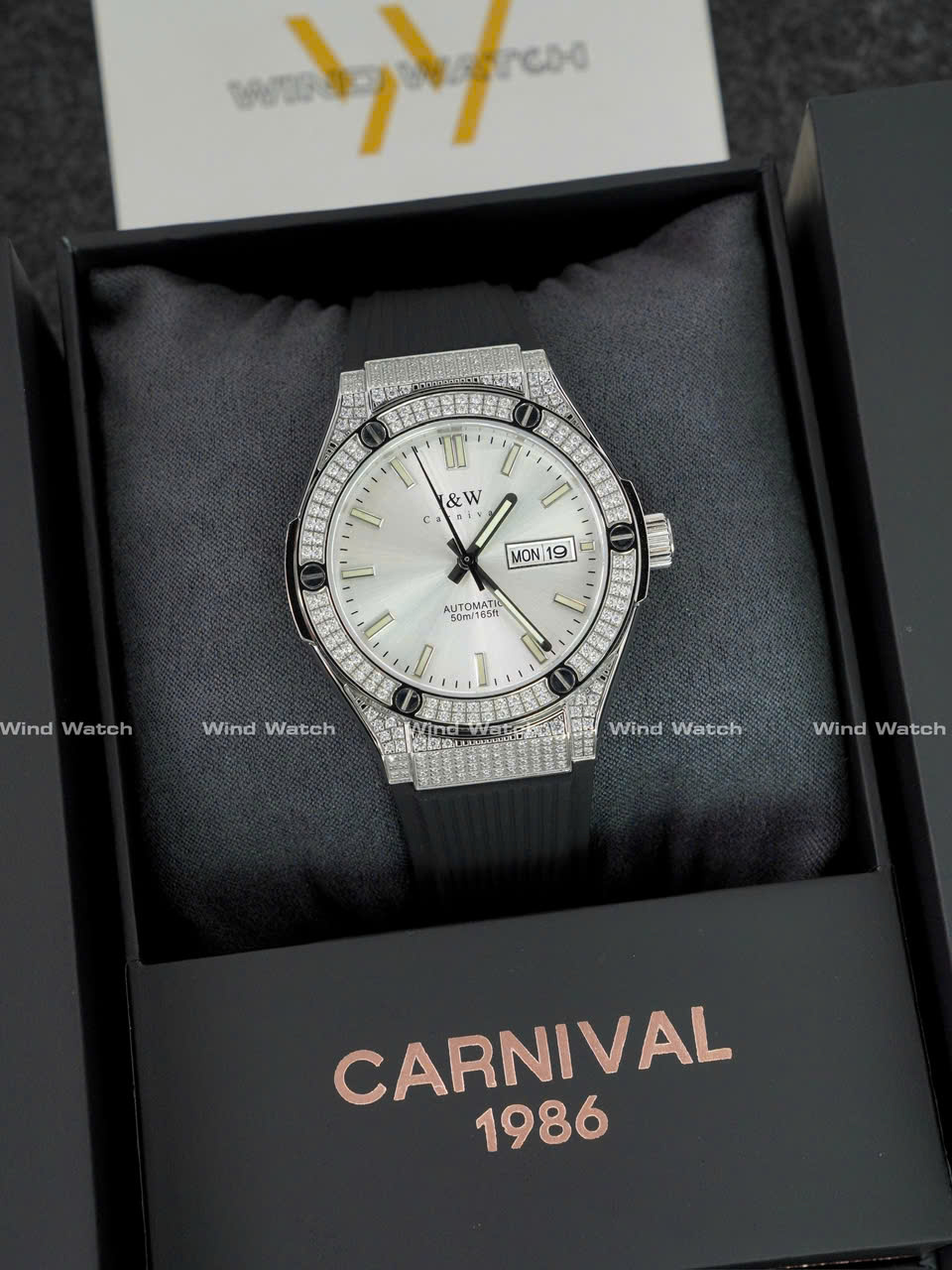 I&W Carnival 55851G - Viền Full Đá - Trắng 17 IW Carnival 55851G đính đá
