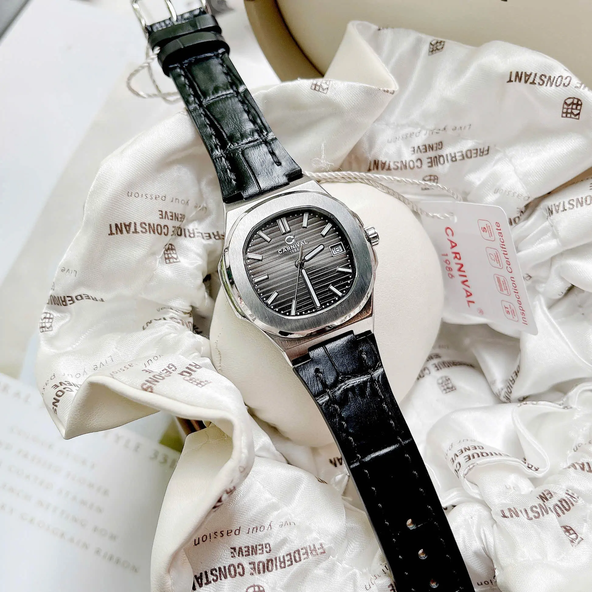CARNIVAL COUPLE 8108G1-VT-DD-D VÀ 8161L-VT-DD-D 4 Đồng hồ Nữ Carnival 8161L-VT-DD-D