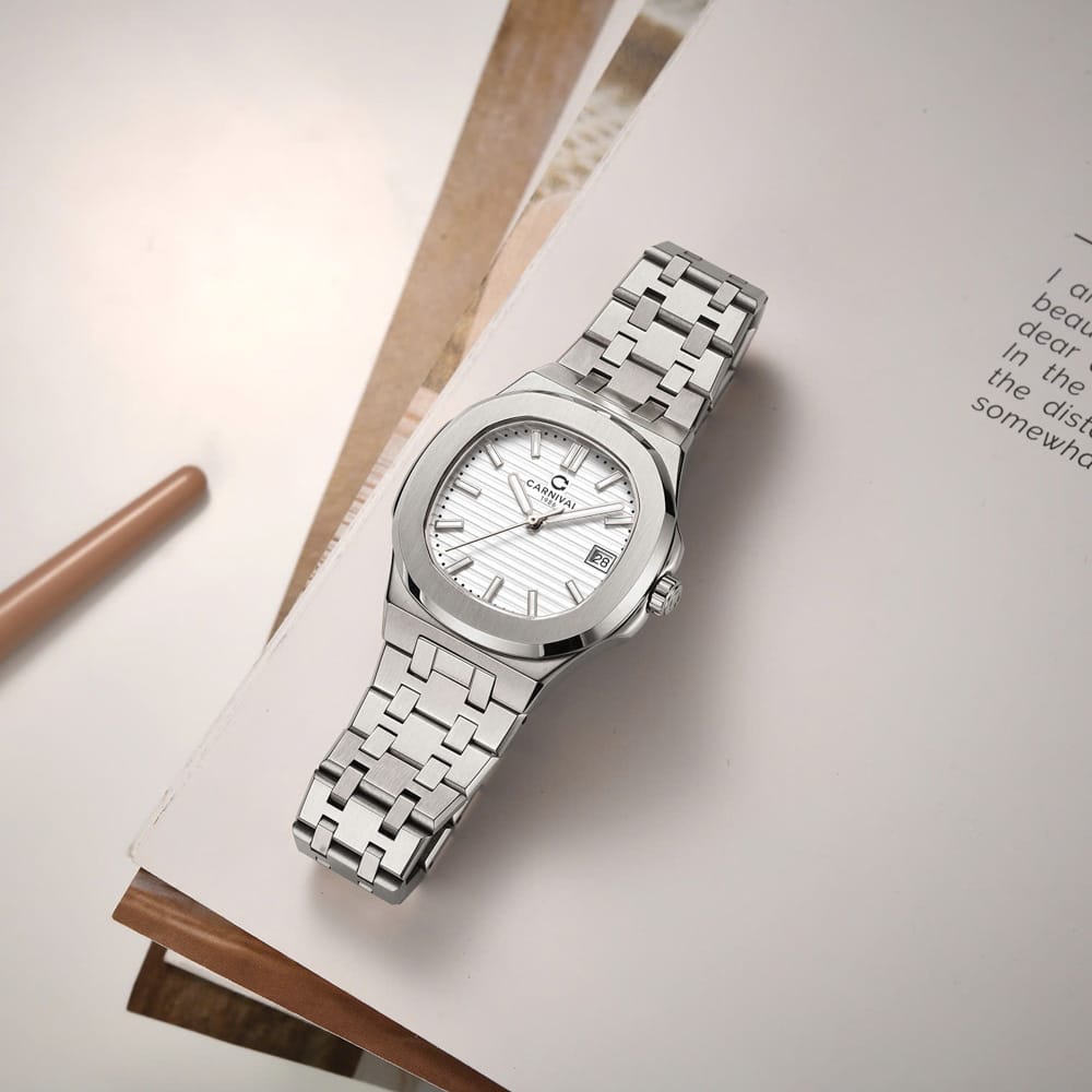 CARNIVAL COUPLE 8108G1-VT-T VÀ 8161L-VT-T 6 Đồng hồ Nữ Carnival 8161L-VT-T