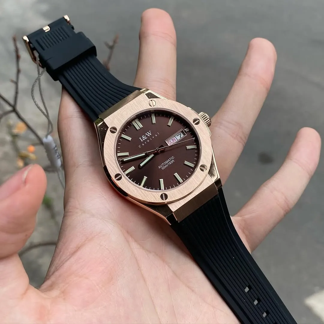 I&W Carnival 55851G-VH- Viền trơn Nâu
