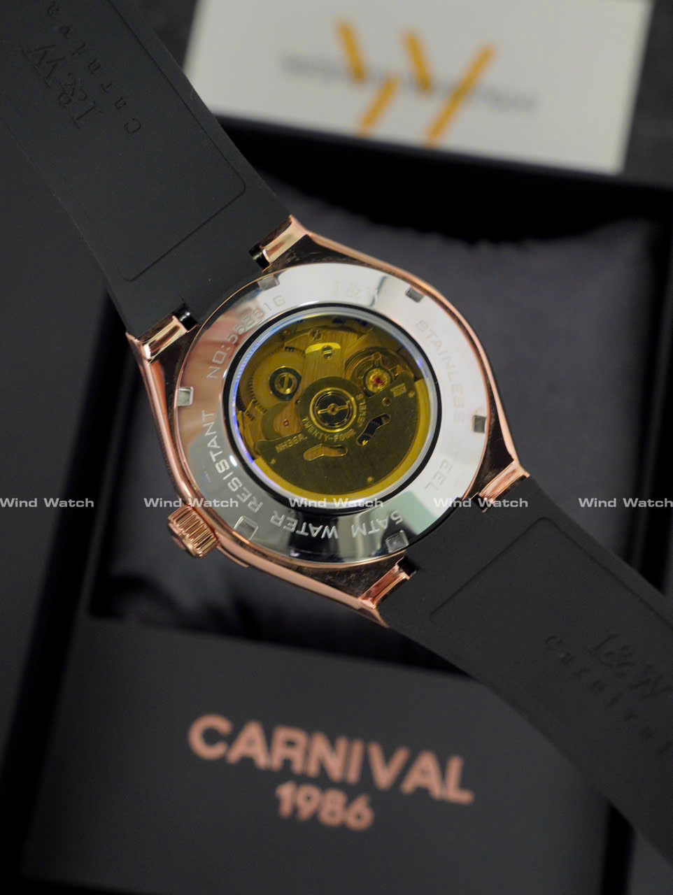 I&W Carnival 55851G-VH - Viền Đá - Nâu 3 IW Carnival 55851G Rose Gold