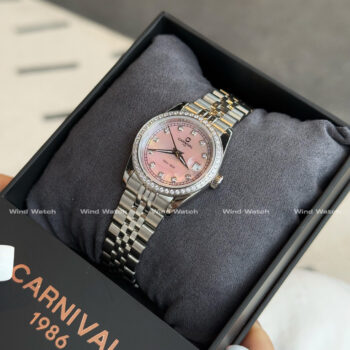 Đồng hồ nữ Carnival 8131L2-VT-HK Xà Cừ