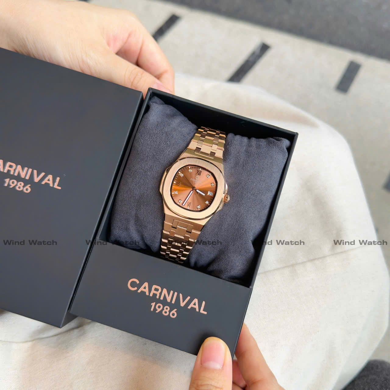 CARNIVAL Nữ 8160L-VH-N (Màu Cá Hồi) 12 CARNIVAL 8160L-VH-N (Màu Cá Hồi)