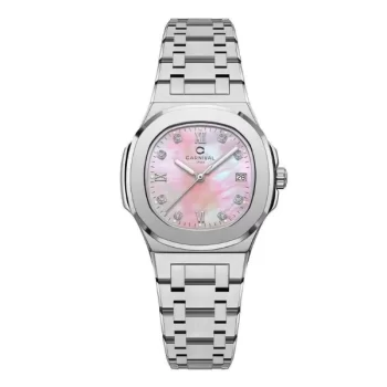 Đồng Hồ Carnival Nữ 8160L-VT-XCH Xà Cừ Hồng