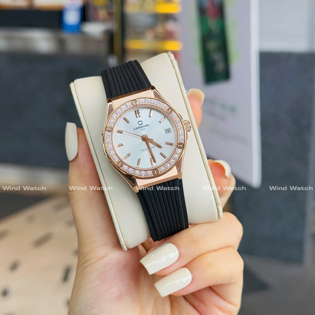 CARNIVAL 8168L2-VH-DCS-T 12 Đồng hồ nữ Carnival 8168L2