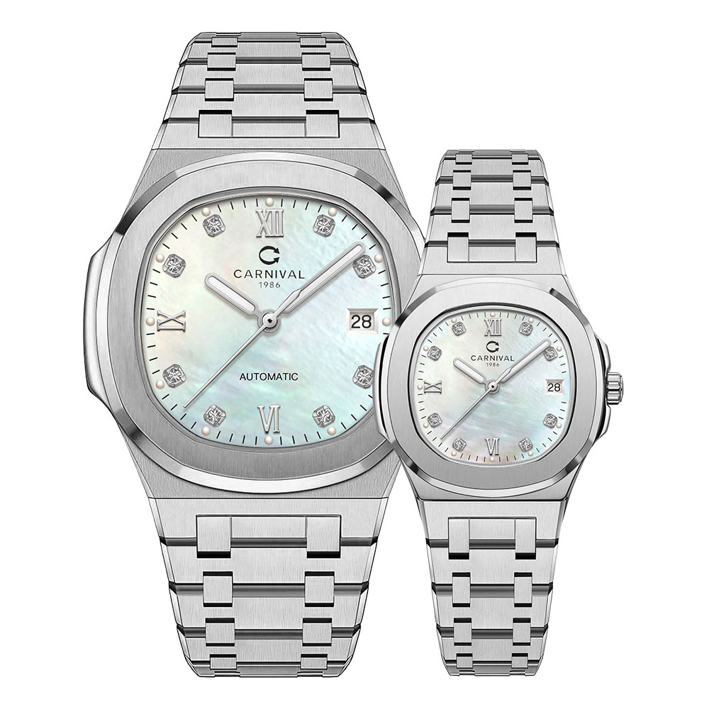 CARNIVAL COUPLE 8160 Xà Cừ Trắng 1 Couple-Carnival-8160-Xà-Cừ-Trắng