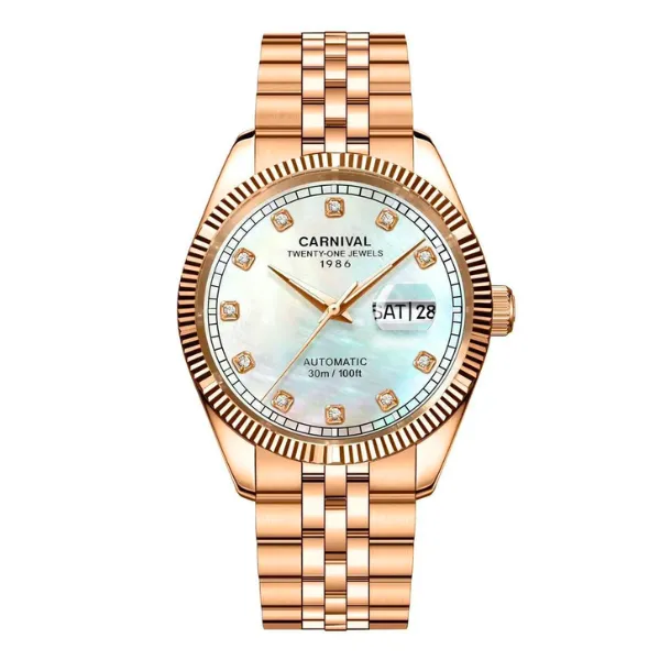 CARNIVAL 8131G-VH-TK XÀ CỪ TRẮNG 1 Đồng hồ nam Carnival 8131G-VH-TK