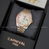 Carnival 8131G-CH-TK (Xà Cừ Trắng) 9 đồng hồ Carnival nam 8131G-CH-TK (Xà Cừ Trắng)