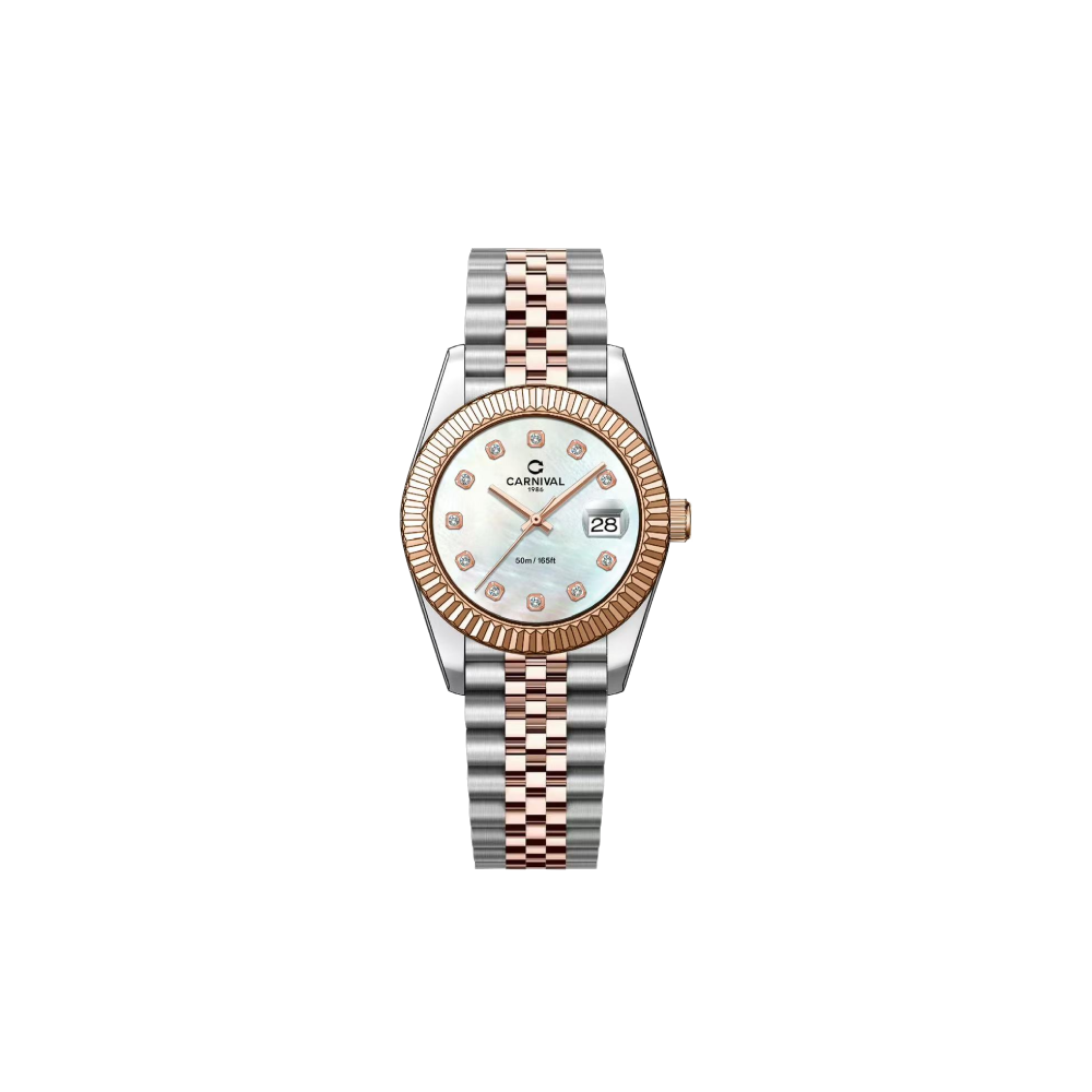 ĐỒNG HỒ NỮ CARNIVAL 8250L-CH-TK (Xà Cừ Trắng) 1 ch-tk-img.png