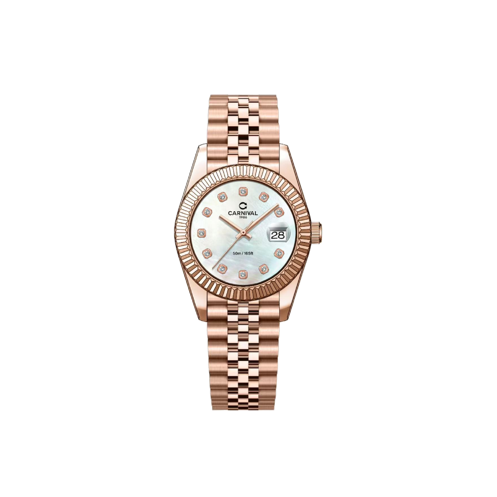 ĐỒNG HỒ NỮ CARNIVAL 8250L-VH-TK (Xà Cừ Trắng) 1 vh-tk-img.png